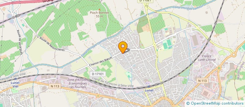 localisation de l'entreprise BONIFACE LOUIS à LUNEL