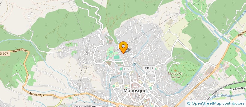 localisation de l'entreprise BONIFAIT PESAGE à MANOSQUE