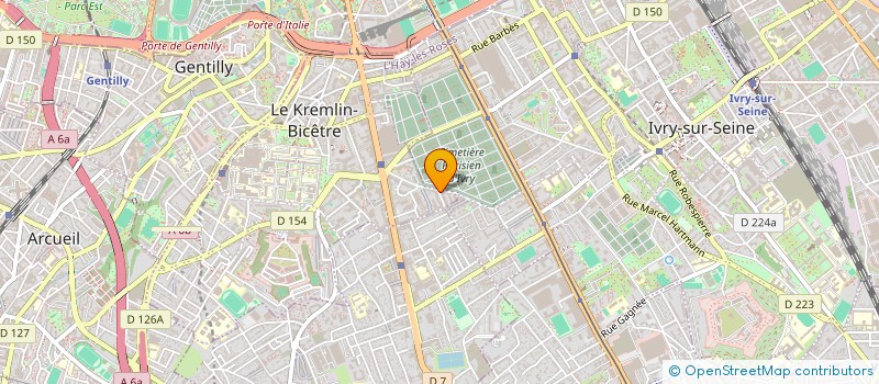 localisation de l'entreprise BONIFIE MANUT  LE KREMLIN-BICETRE