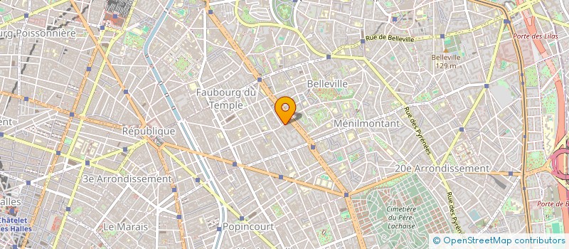 localisation de l'entreprise BONIM  PARIS