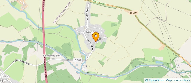 localisation de l'entreprise BONIN SAS  RUVIGNY