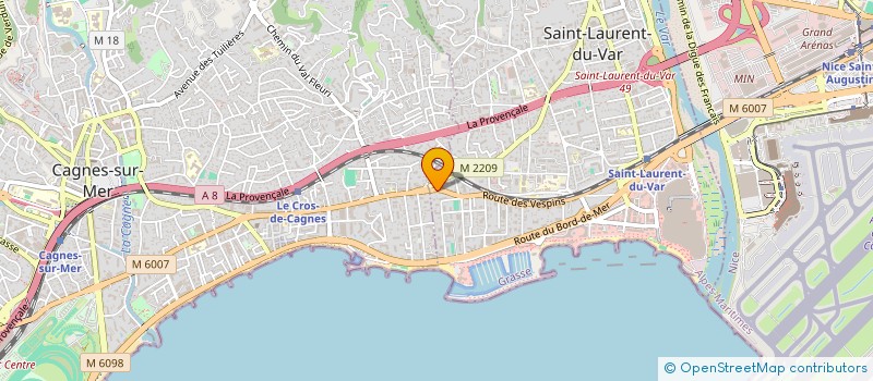 localisation de l'entreprise BONINIS à SAINT-LAURENT-DU-VAR