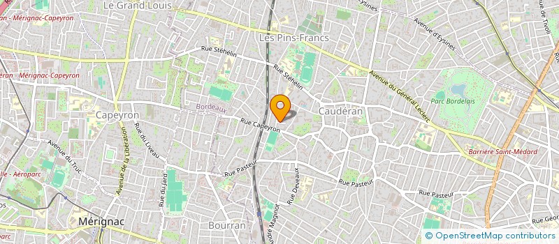 localisation de l'entreprise BONITA SARL  BORDEAUX