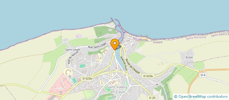 localisation de l'entreprise BONITE  SAINT-VALERY-EN-CAUX