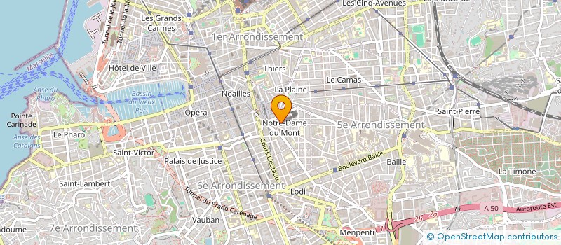 localisation de l'entreprise BONITO à MARSEILLE