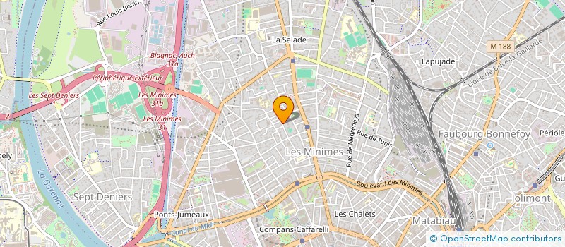 localisation de l'entreprise BONITO TOLOSA PRODUCTION à TOULOUSE