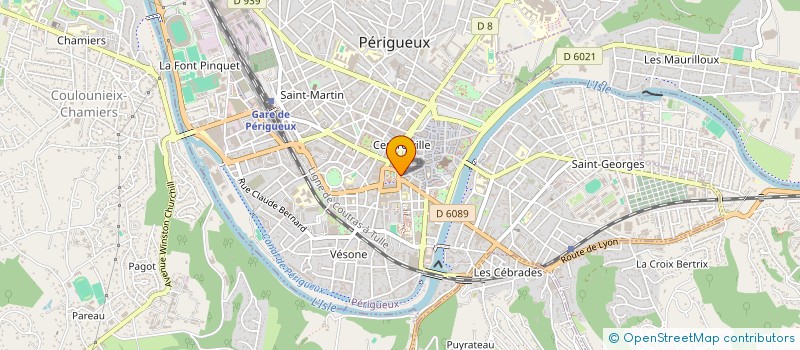 localisation de l'entreprise BONJEAN ET FILS à PERIGUEUX