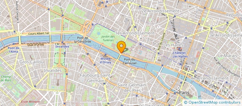 localisation de l'entreprise BONJOUR à PARIS