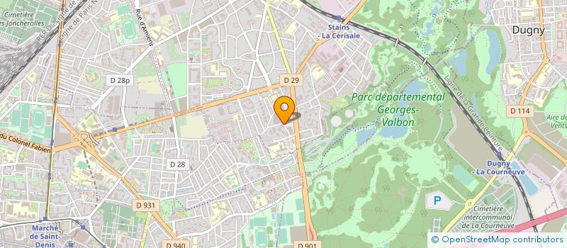 localisation de l'entreprise BONJOUR DEMAIN à STAINS