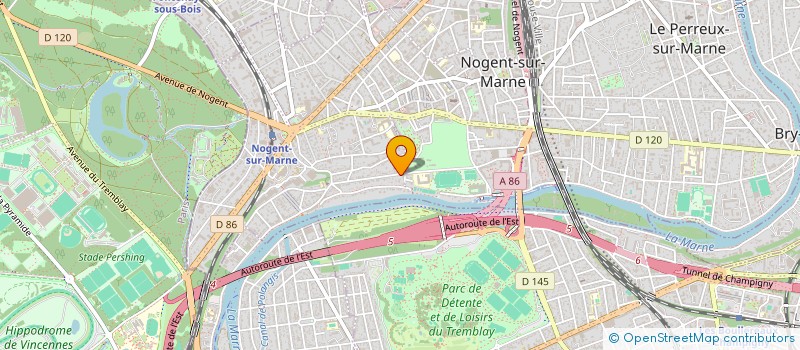 localisation de l'entreprise BONJOUR KATE  NOGENT-SUR-MARNE