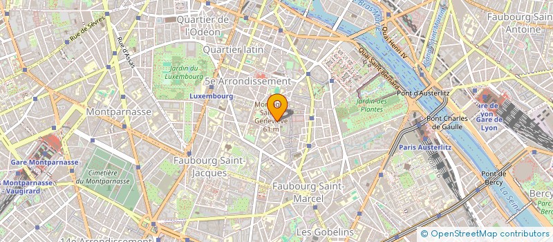 localisation de l'entreprise BONJOUR L'HUMEUR  PARIS