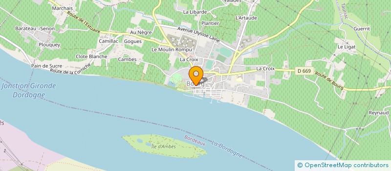 localisation de l'entreprise BONJOUR LA TERRE ! à BOURG