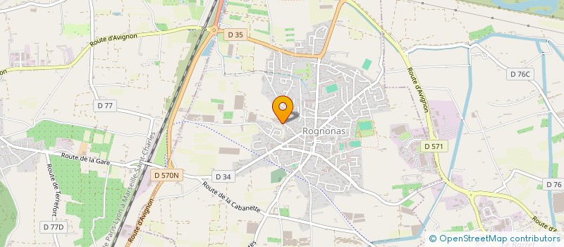 localisation de l'entreprise BONJOUR LE SUD  ROGNONAS