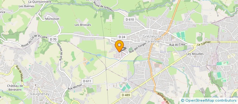 localisation de l'entreprise BONJOUR LITTLE  GREZIEU-LA-VARENNE