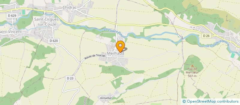 localisation de l'entreprise BONJOUR MEILHAUD  MEILHAUD