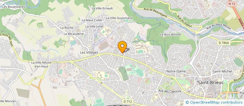 localisation de l'entreprise BONJOUR MINUIT à SAINT-BRIEUC