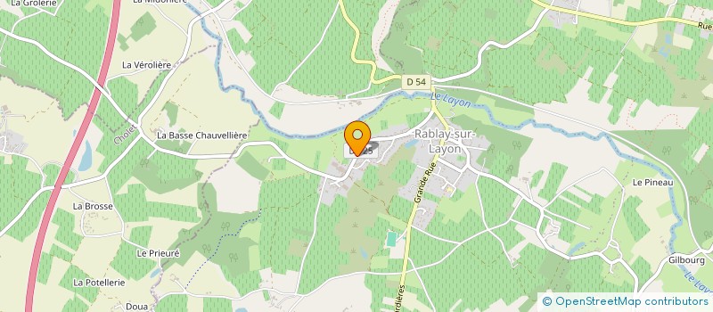 localisation de l'entreprise BONJOUR MON AMOUR  BELLEVIGNE-EN-LAYON