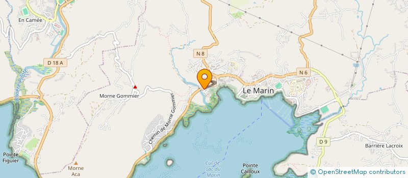 localisation de l'entreprise BONJOUR MONDE SARL à LE MARIN