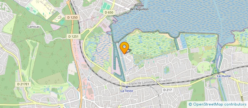 localisation de l'entreprise BONJOUR NUIT à LA TESTE-DE-BUCH