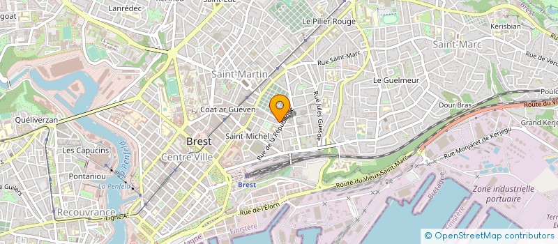 localisation de l'entreprise BONJOUR PAROLES à BREST