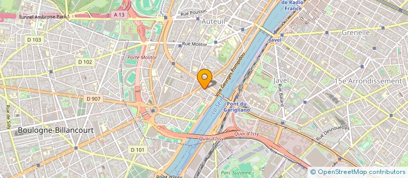 localisation de l'entreprise BONJOUR PRODUCTION  PARIS