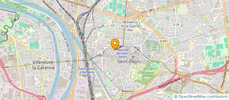 localisation de l'entreprise BONJOUR VOISINS COPBILLON à SAINT-DENIS