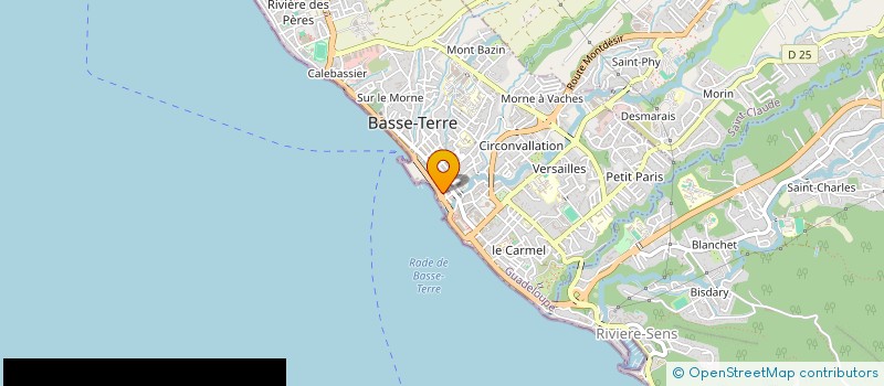localisation de l'entreprise BONKEL à BASSE-TERRE