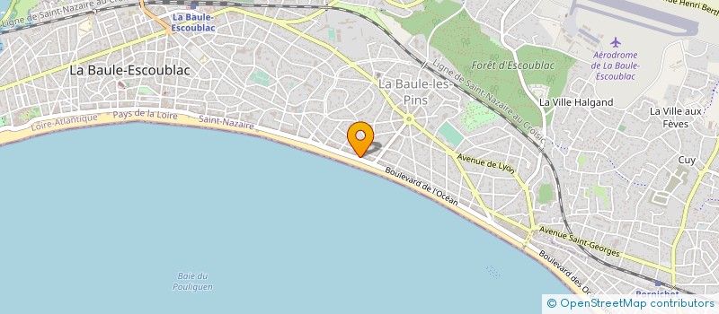 localisation de l'entreprise BONLAUTO à LA BAULE-ESCOUBLAC