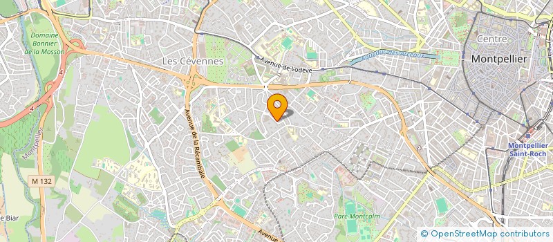 localisation de l'entreprise BONLOGEM à MONTPELLIER