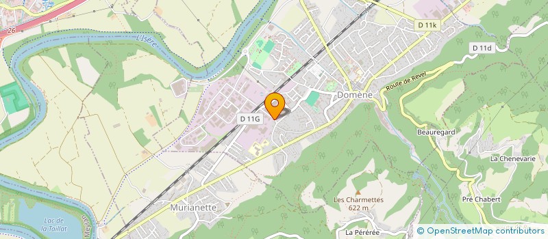 localisation de l'entreprise BONMARTIN ILE DE FRANCE à DOMENE
