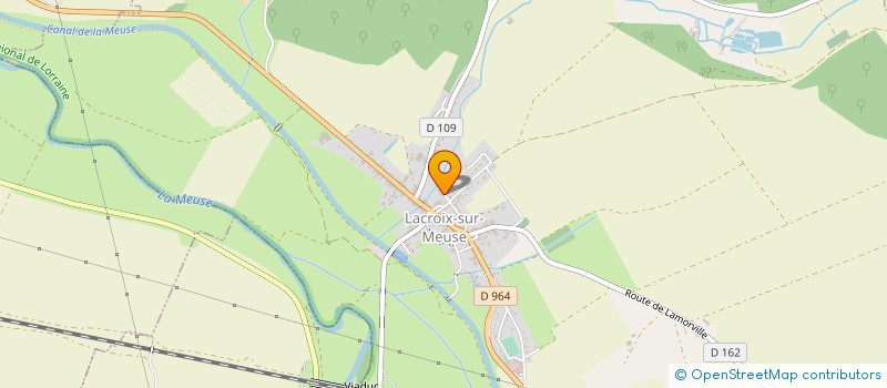 localisation de l'entreprise BONMOULIN à LACROIX-SUR-MEUSE
