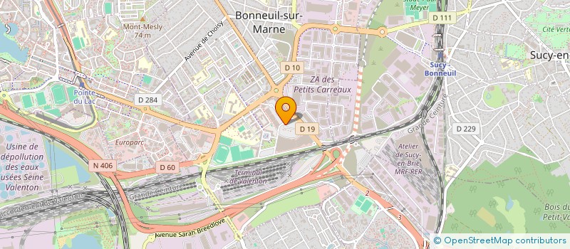 localisation de l'entreprise BONN DRIVE à BONNEUIL-SUR-MARNE