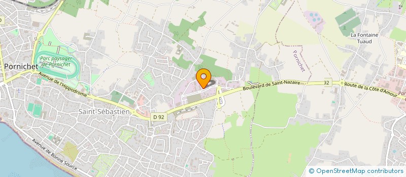 localisation de l'entreprise BONNABEL à ANGOULEME
