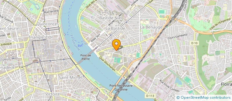 localisation de l'entreprise BONNAC PHO  BORDEAUX