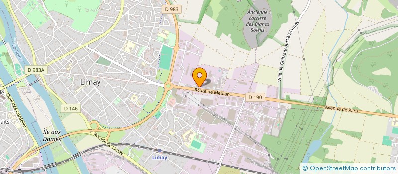 localisation de l'entreprise BONNAFOUR  LIMAY