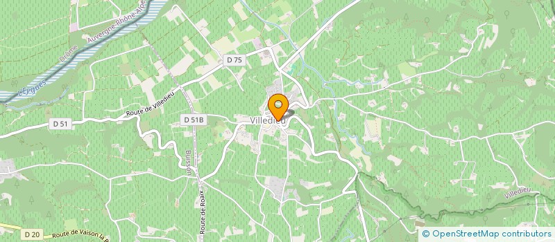 localisation de l'entreprise BONNAMOUR COUVERTURE ZINGUERIE  RASTEAU