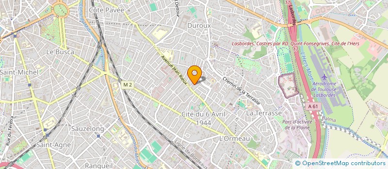 localisation de l'entreprise BONNANNEE à TOULOUSE