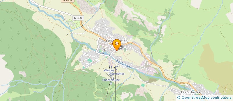 localisation de l'entreprise BONNARDEL ET FAURE à LE MONETIER-LES-BAINS