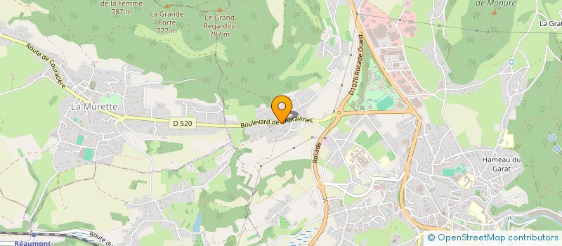 localisation de l'entreprise BONNARDON CONSULTING GROUP à VOIRON