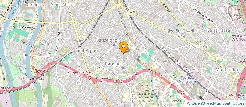 localisation de l'entreprise BONNAT 58 à TOULOUSE