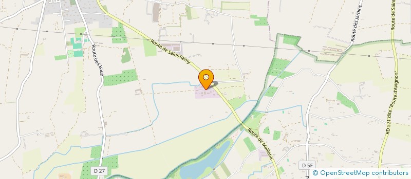 localisation de l'entreprise BONNATO  MAILLANE