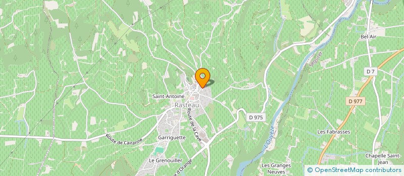 localisation de l'entreprise BONNAVENTURE INVEST  RASTEAU