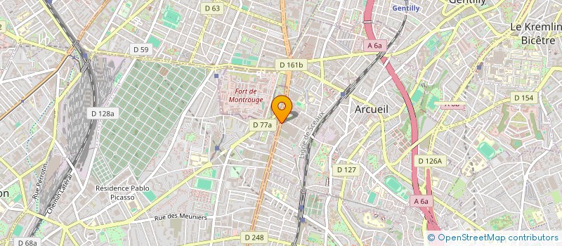 localisation de l'entreprise BONNE AFFAIRE à ARCUEIL