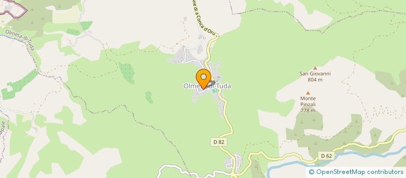 localisation de l'entreprise BONNE AVENTURE à OLETTA
