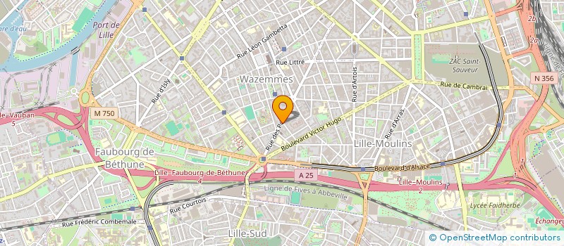 localisation de l'entreprise BONNE BOUFFE  LILLE