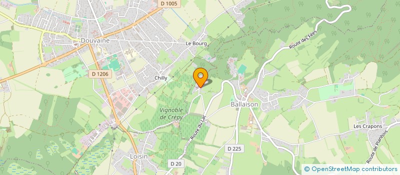 localisation de l'entreprise BONNE COLLINE  BALLAISON