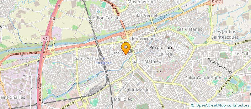 localisation de l'entreprise BONNE CONDUITE  PERPIGNAN