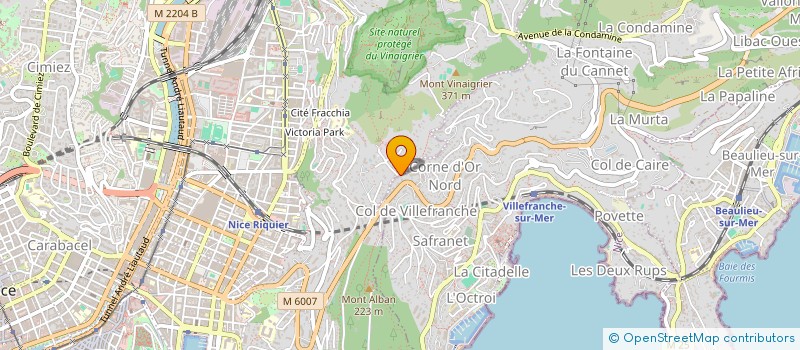 localisation de l'entreprise BONNE ENTENTE à NICE