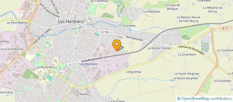 localisation de l'entreprise BONNE ESPERANCE à HERBIERS (LES)