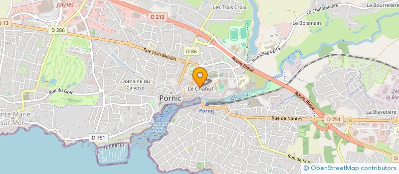 localisation de l'entreprise BONNE ESPERANCE  PORNIC